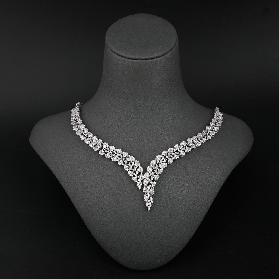 Elegant CZ Zircon Bridal Jewelry Set™