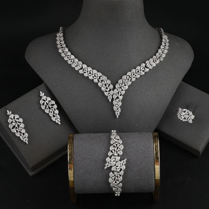 Elegant CZ Zircon Bridal Jewelry Set™