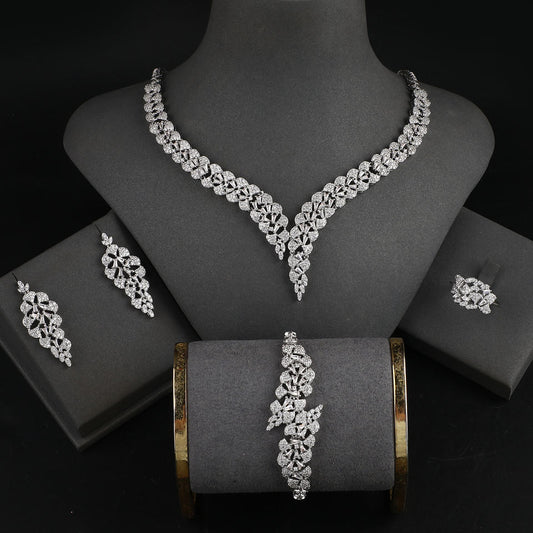 Elegant CZ Zircon Bridal Jewelry Set™