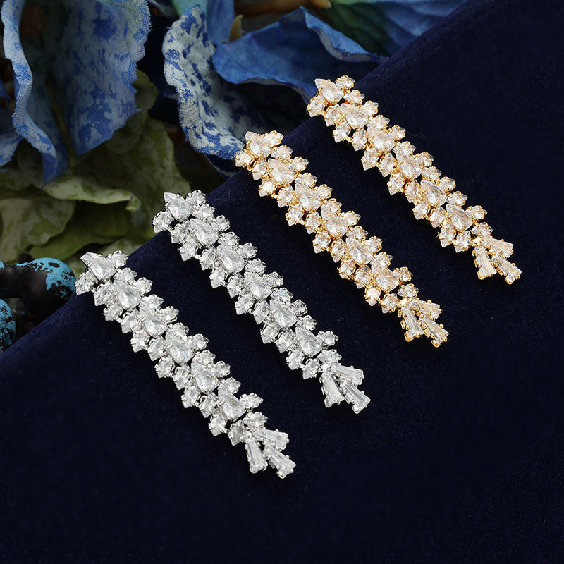 Elegant 4-Piece Zirconia Jewelry Set™