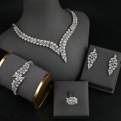 Elegant CZ Zircon Bridal Jewelry Set™